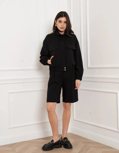 Aura High-Neck Bomber
