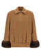 Valentino Garavani Fur Insert Caban
