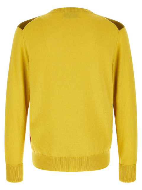 Ballantyne Classic Diamond Intarsia Sweater