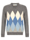 Ballantyne Classic Diamond Intarsia Sweater
