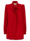 Valentino Garavani Silk Shirt With Bow