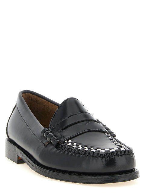 G.h. Bass Weejuns Larson Weave Loafers