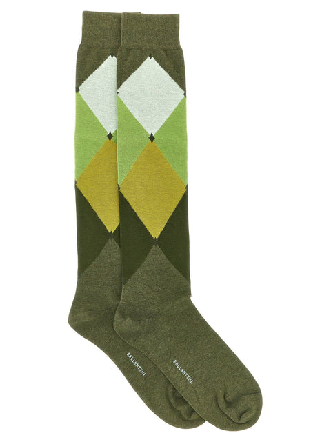Ballantyne Diamond-shaped Socks