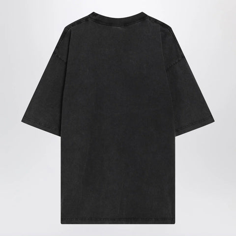 Balenciaga Black faded Crayon Loop oversize T-shirt