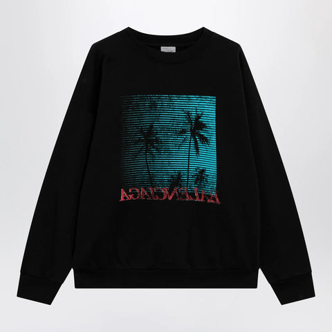 Balenciaga Black sweatshirt with logo print