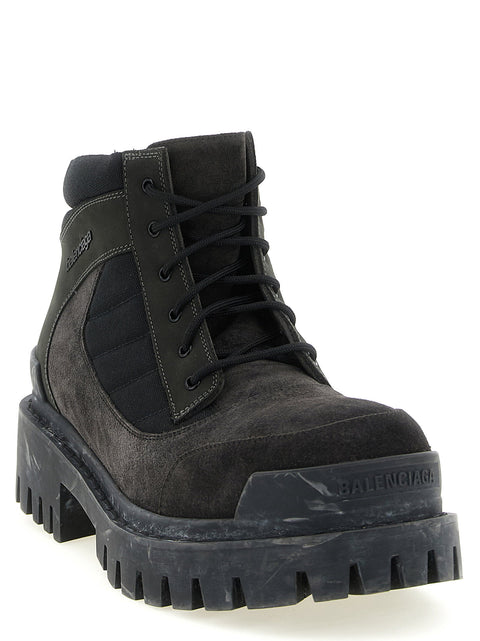 Balenciaga Combat Strike Ankle Boots