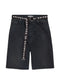 Balenciaga Denim Cotton Shorts