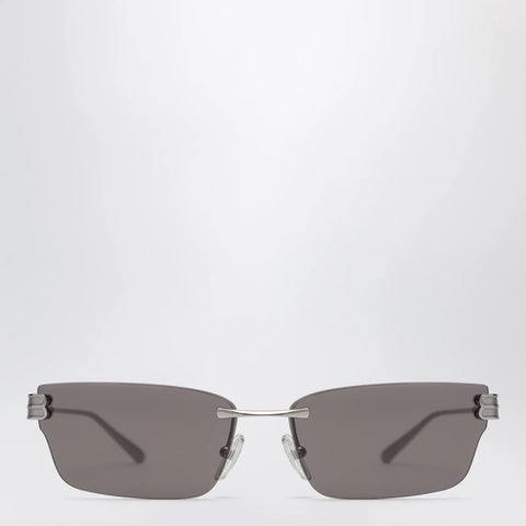 Balenciaga Gossip rectangular Silver/Black sunglasses