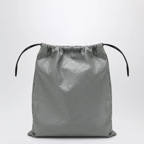 Balenciaga La Pochette dust bag shopper in Arena lambskin grey
