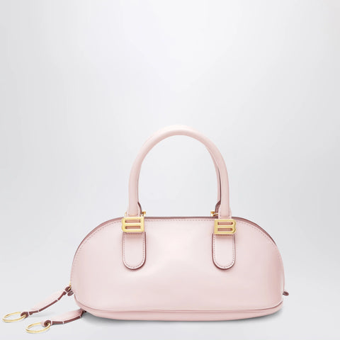 Balenciaga Pink leather Bolero Mini bowling bag