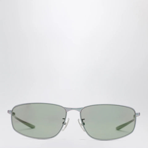 Balenciaga Rectangular Pink Metallic sunglasses