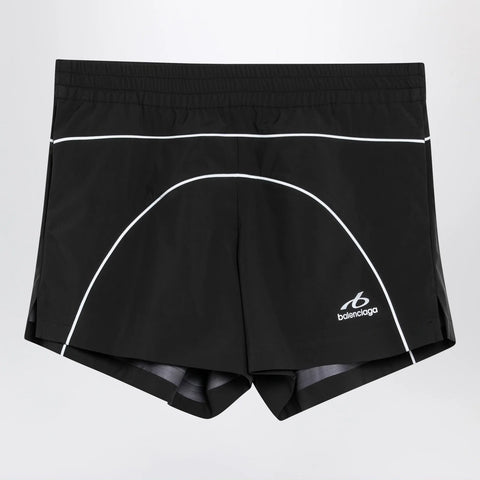 Balenciaga Techwear shorts in black technical fabric