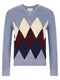 Ballantyne Argyle Pattern Sweater