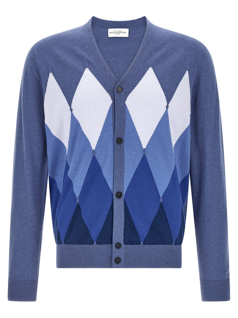 Ballantyne Cardigan Argyle