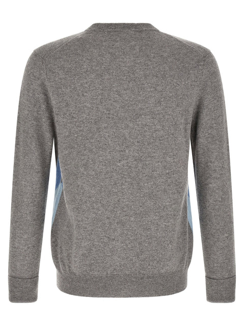 Ballantyne Classic Diamond Intarsia Sweater