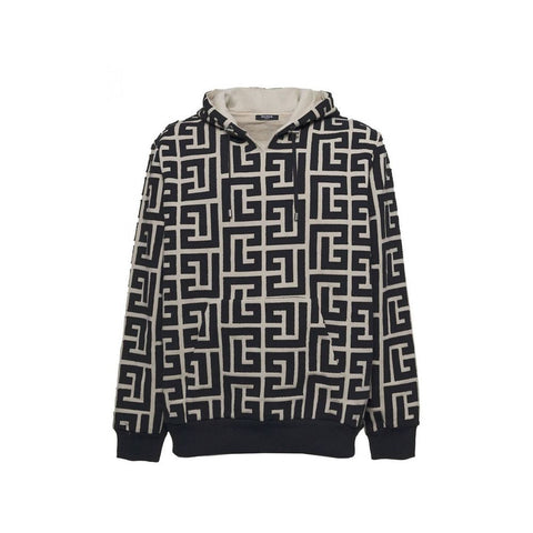 Balmain Beige Cotton Sweatshirt