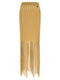 Balmain Fringed Skirt