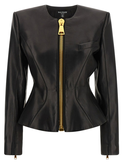 Balmain Leather Jacket