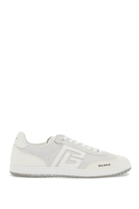 Balmain leather swan sneakers for-men > shoes > sneakers-Balmain-41-White-Urbanheer