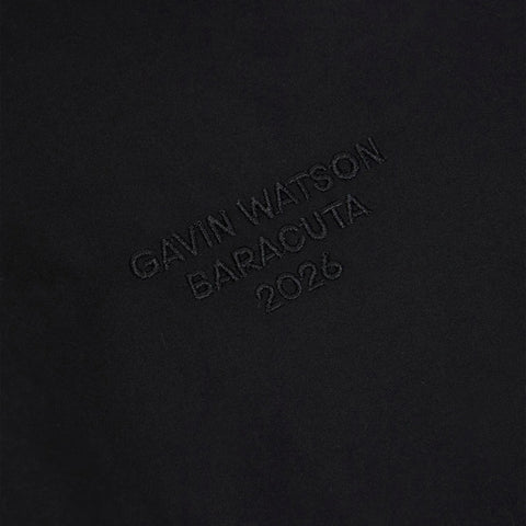Baracuta Black G9 Gavin Watson jacket with printed lining