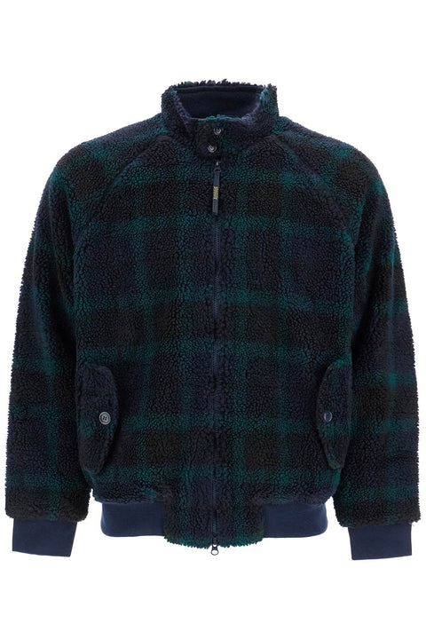Baracuta curly fleece g9 jacket in-Men > Clothing > Vests-Baracuta-l-Blue-Urbanheer