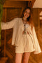 Top & Shorts Crinkle Cotton Lounge Wear Set