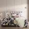 Blush Flowers 100% Cotton 5-Piece Reversible Comforter Set-Set-Bebejan-Queen-Urbanheer