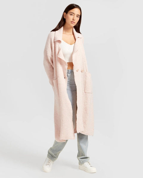 Born To Run Sustainable Sweater Coat-Coat-Belle & Bloom-S/M-Urbanheer