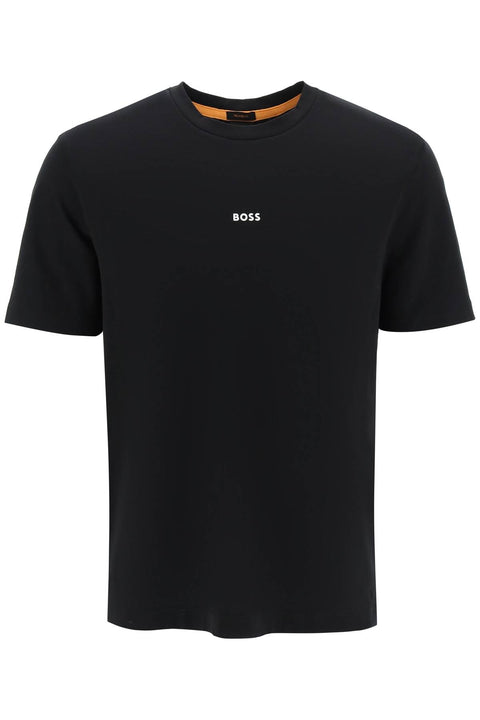 Boss tchup relaxed fit t-shirt-Men > Clothing > Topwear-Boss-l-Black-Urbanheer