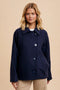 Boucle Jacket MIDNIGHT NAVY-Jacket-In Loom-S-MIDNIGHT NAVY-Urbanheer