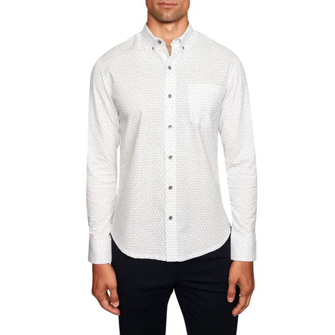 Box Geo Reworked Long Sleeve Shirt