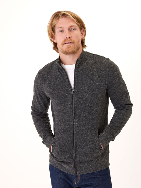 Brandon Triblend Fleece Full Zip Jacket
