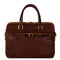 Brown Leather Briefcase Laptop Bag - Orlando-Tote Bag-Time Resistance-Brown-Urbanheer