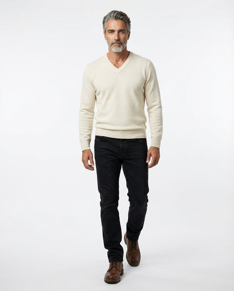 Brunello Cucinelli Beige Cashmere Sweatshirt