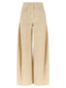 Brunello Cucinelli Beige Wide Pants