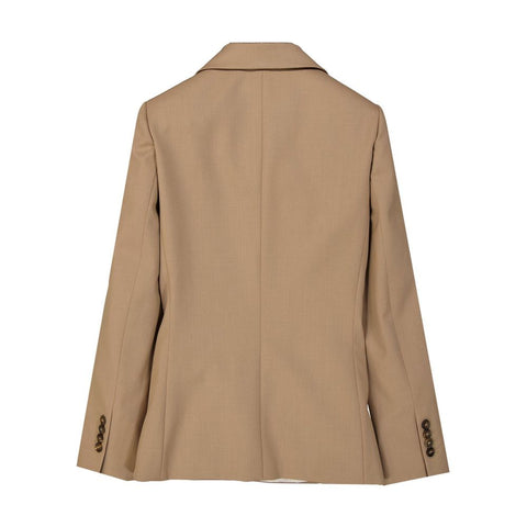 Brunello Cucinelli Brown Wool Coat