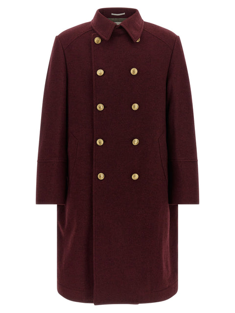 Brunello Cucinelli Cashmere Double-breasted Coat