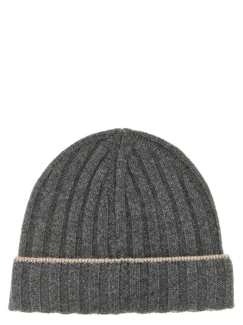 Brunello Cucinelli Cashmere Turn-up Beanie
