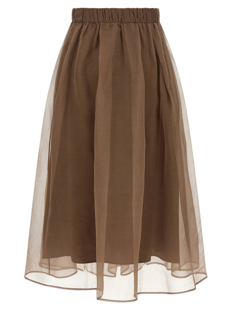 Brunello Cucinelli Circle Skirt
