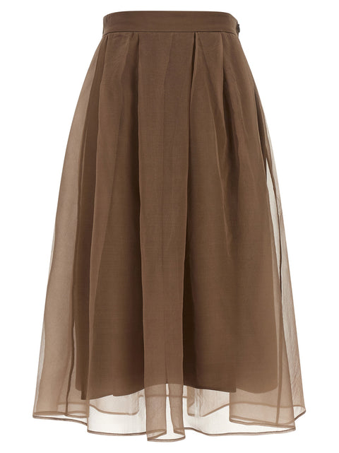 Brunello Cucinelli Circle Skirt