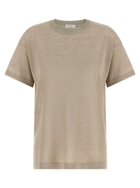Brunello Cucinelli Dazzling Collar Sweater