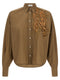 Brunello Cucinelli Dazzling Seabed Embroidery Shirt
