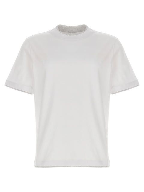 Brunello Cucinelli Double Layer T-shirt