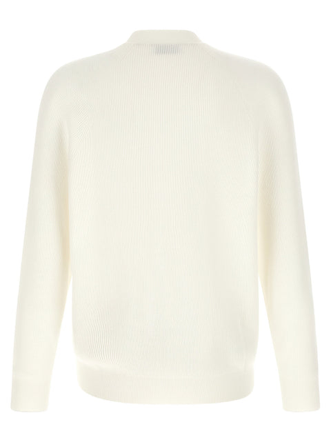 Brunello Cucinelli English Ribbed Cardigan