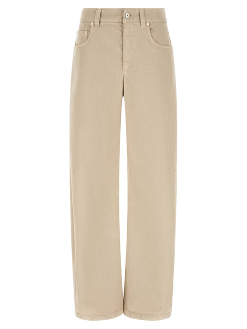 Brunello Cucinelli Garment-dyed Jeans