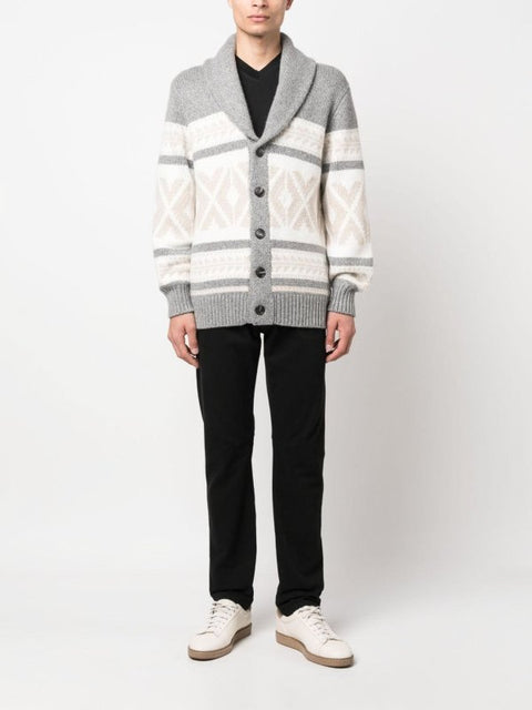 Brunello Cucinelli Gray Cashmere Sweater