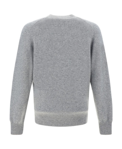 Brunello Cucinelli Gray Cashmere Sweatshirt