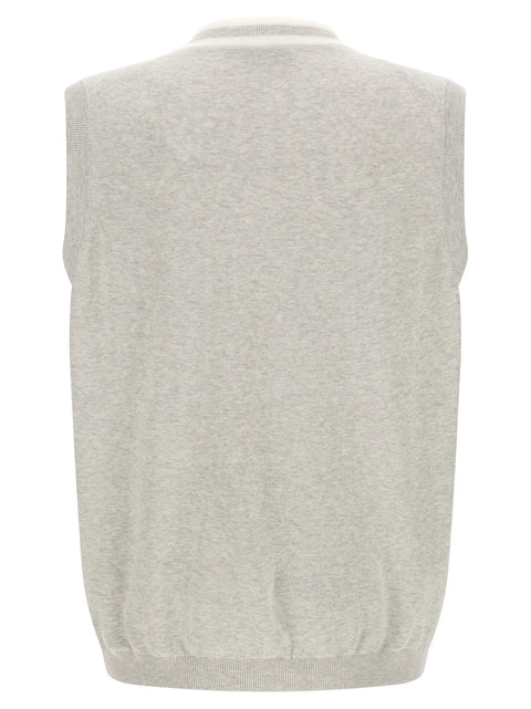 Brunello Cucinelli Heraldic Logo Vest
