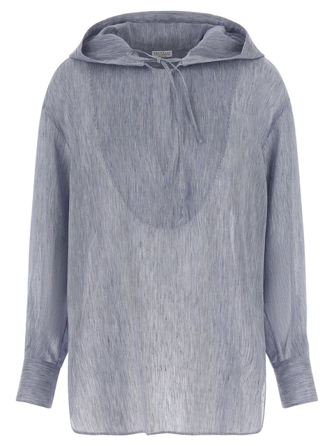 Brunello Cucinelli Hooded Shirt