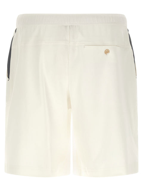 Brunello Cucinelli Interlock Cotton Bermuda Shorts
